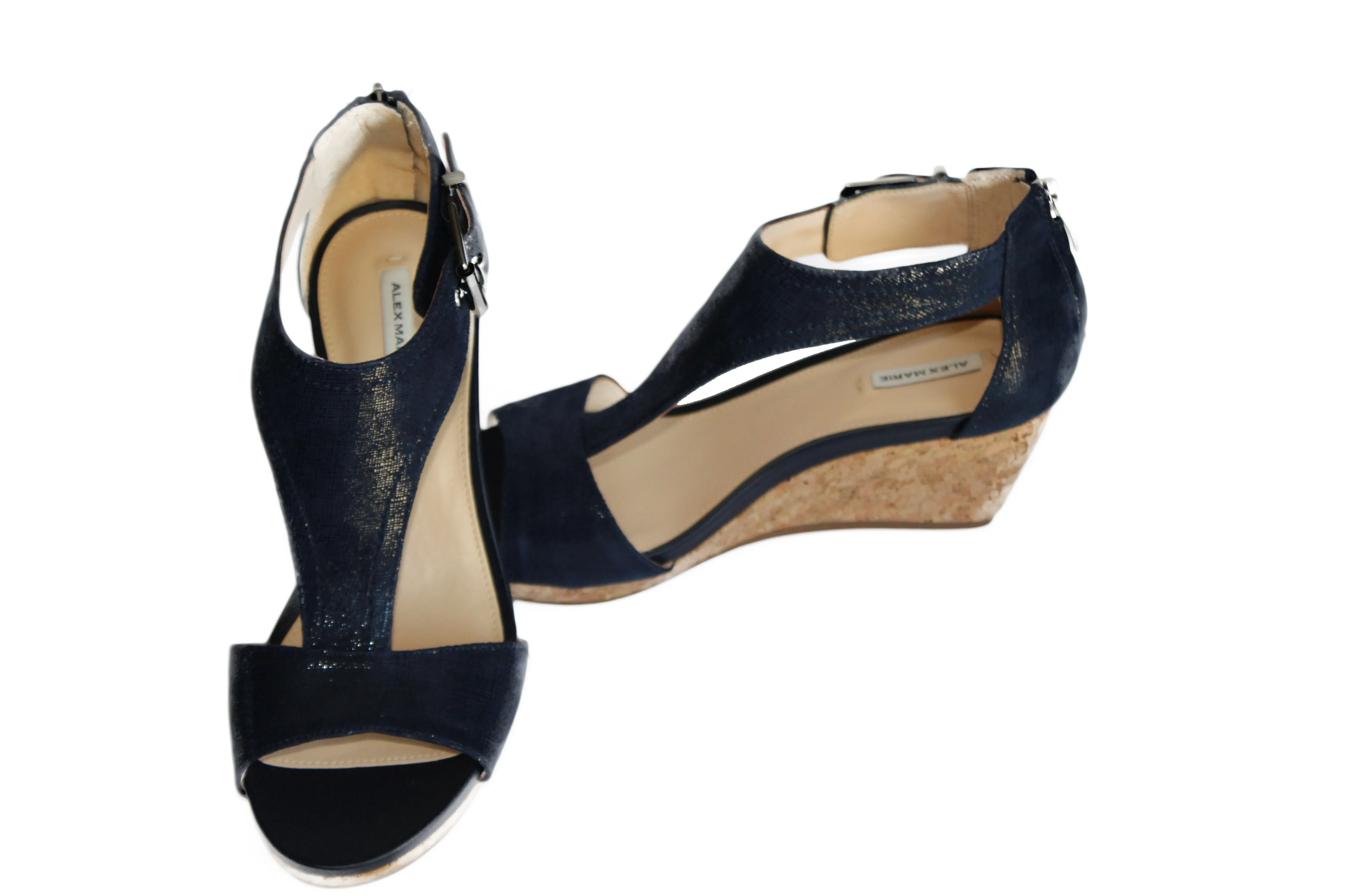 Alex Marie Leather Platform Wedges