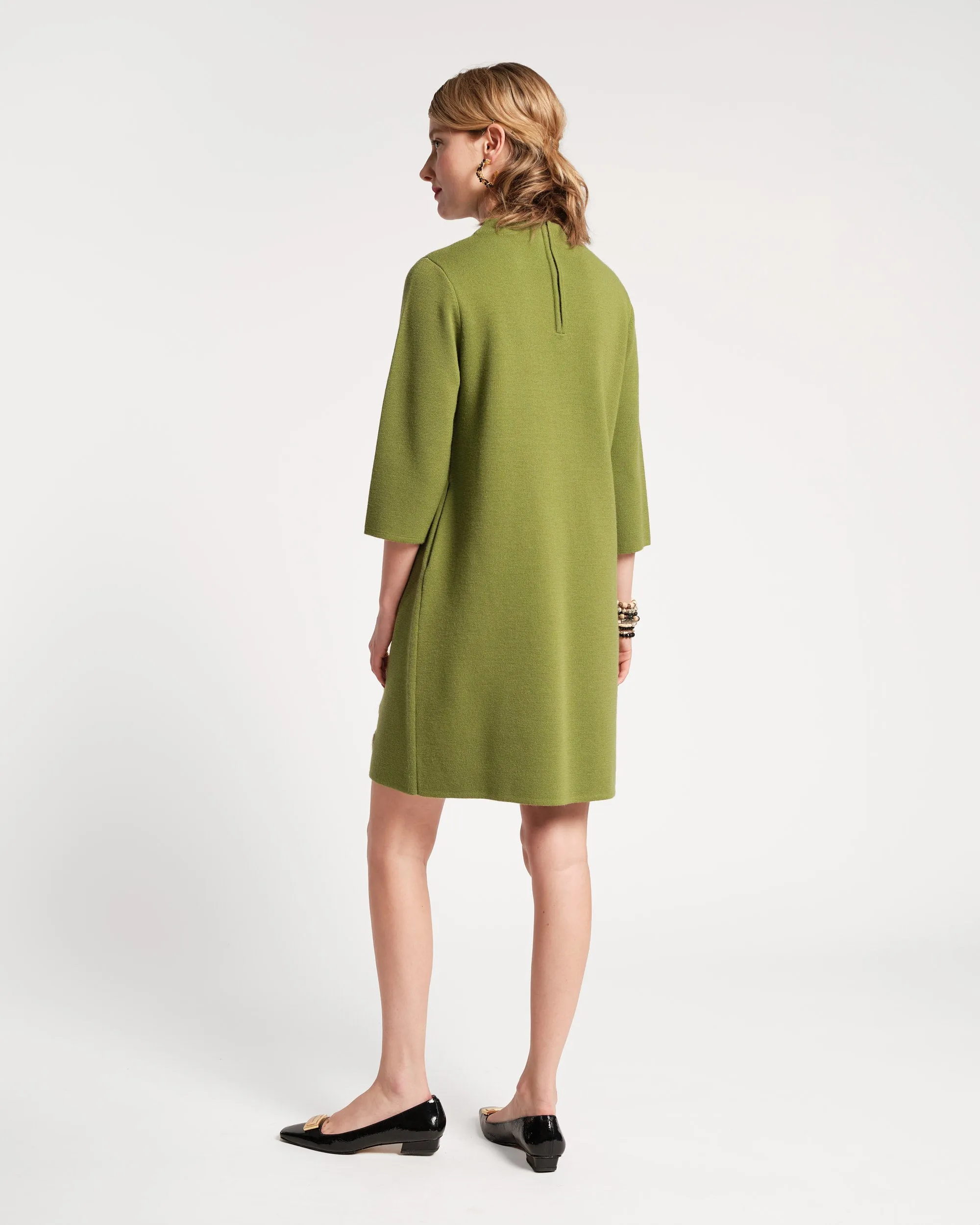 Annie Merino Wool Midi Dress