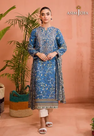 Asim Jofa Gul Rung Stitched/Pret Collection – AJGR-06