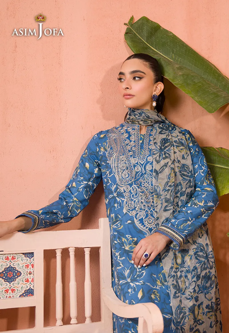 Asim Jofa Gul Rung Stitched/Pret Collection – AJGR-06