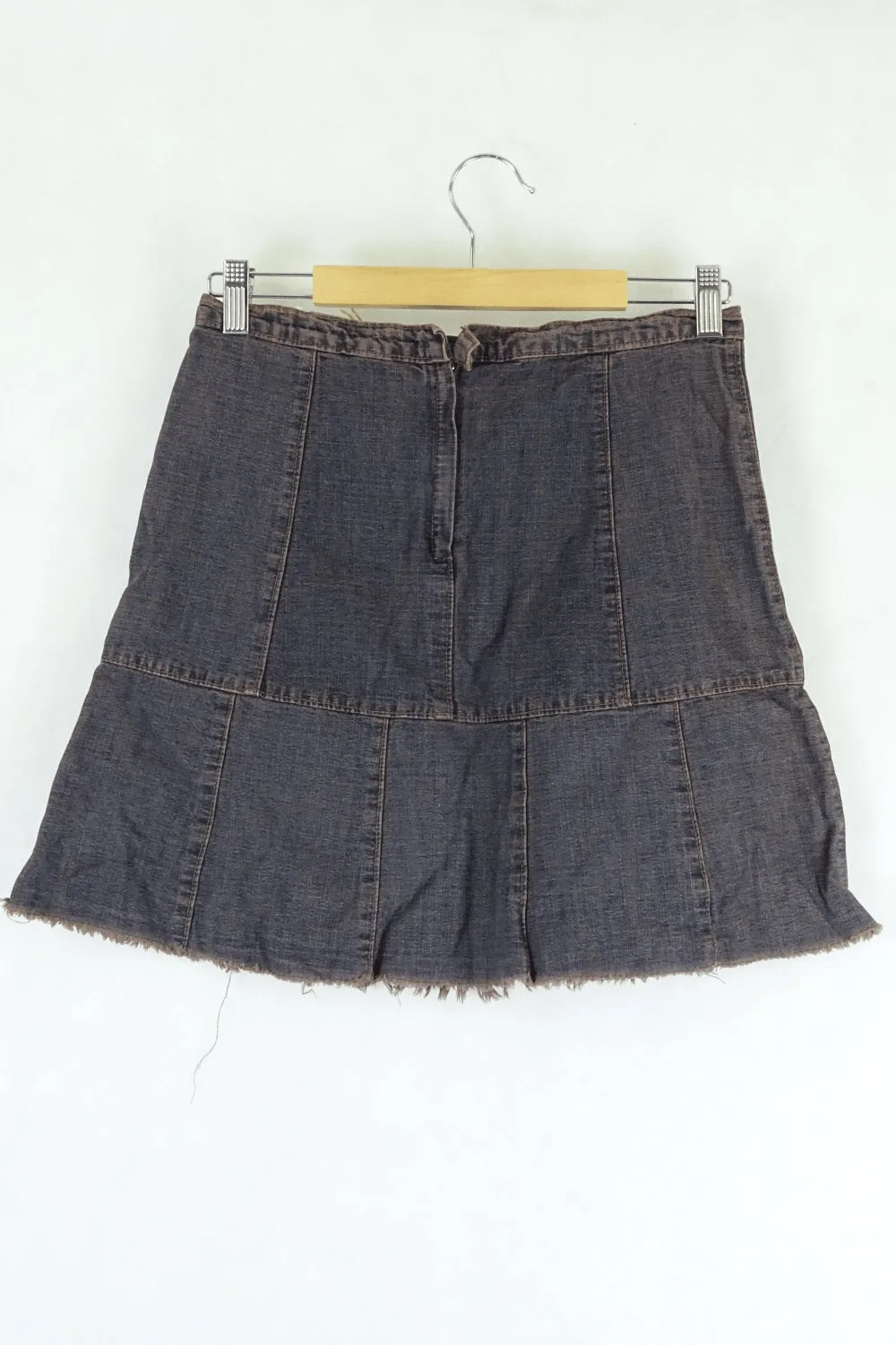 Bdg Pink-Washed Denim Skirt 7