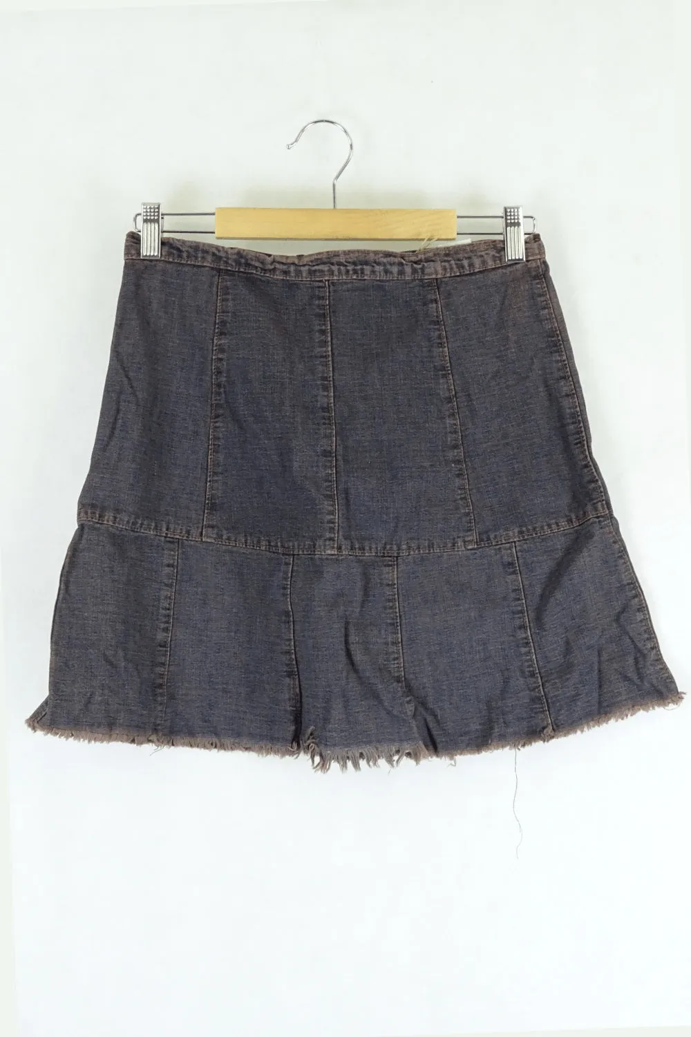 Bdg Pink-Washed Denim Skirt 7