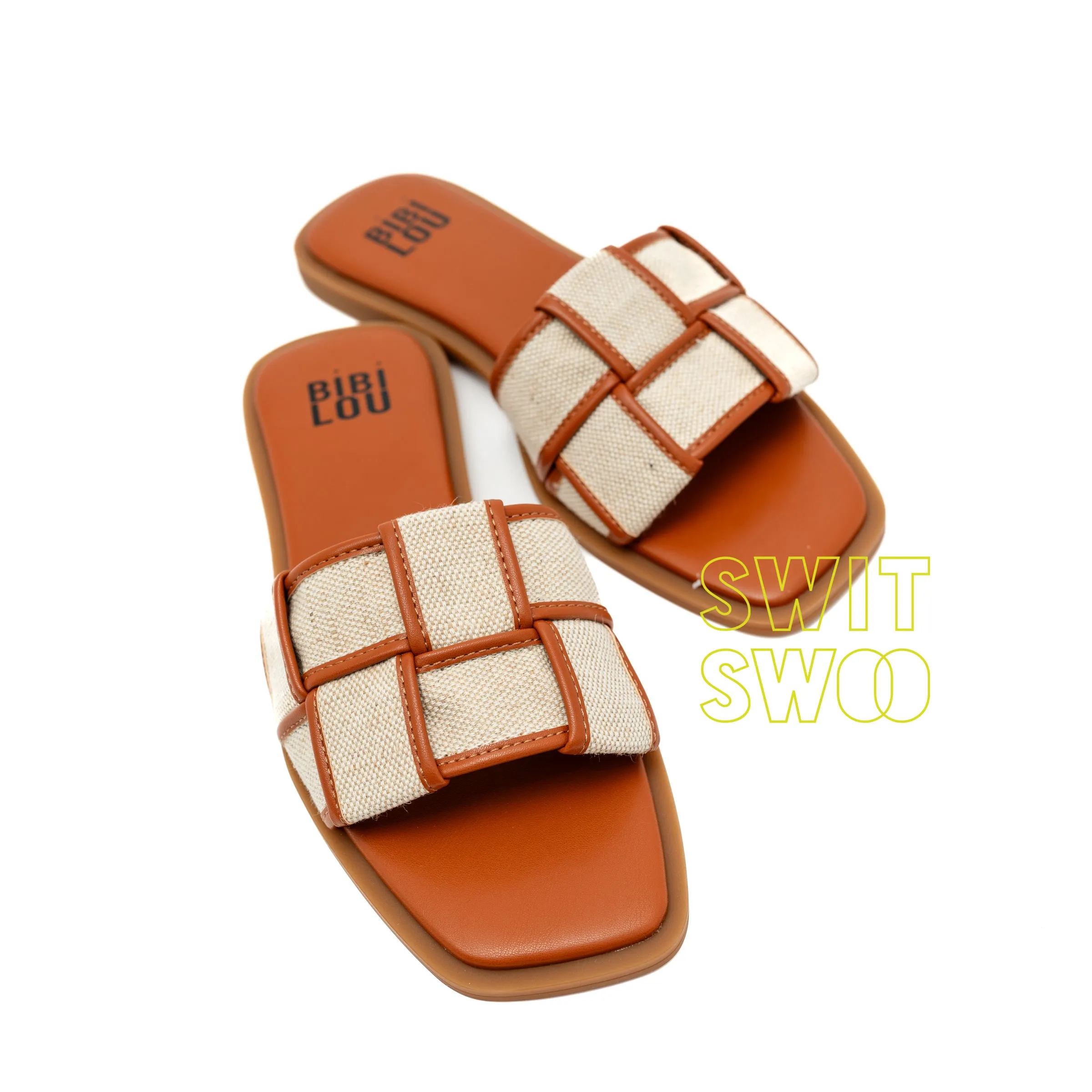 Bibi Lou Flat Sandal in Tan