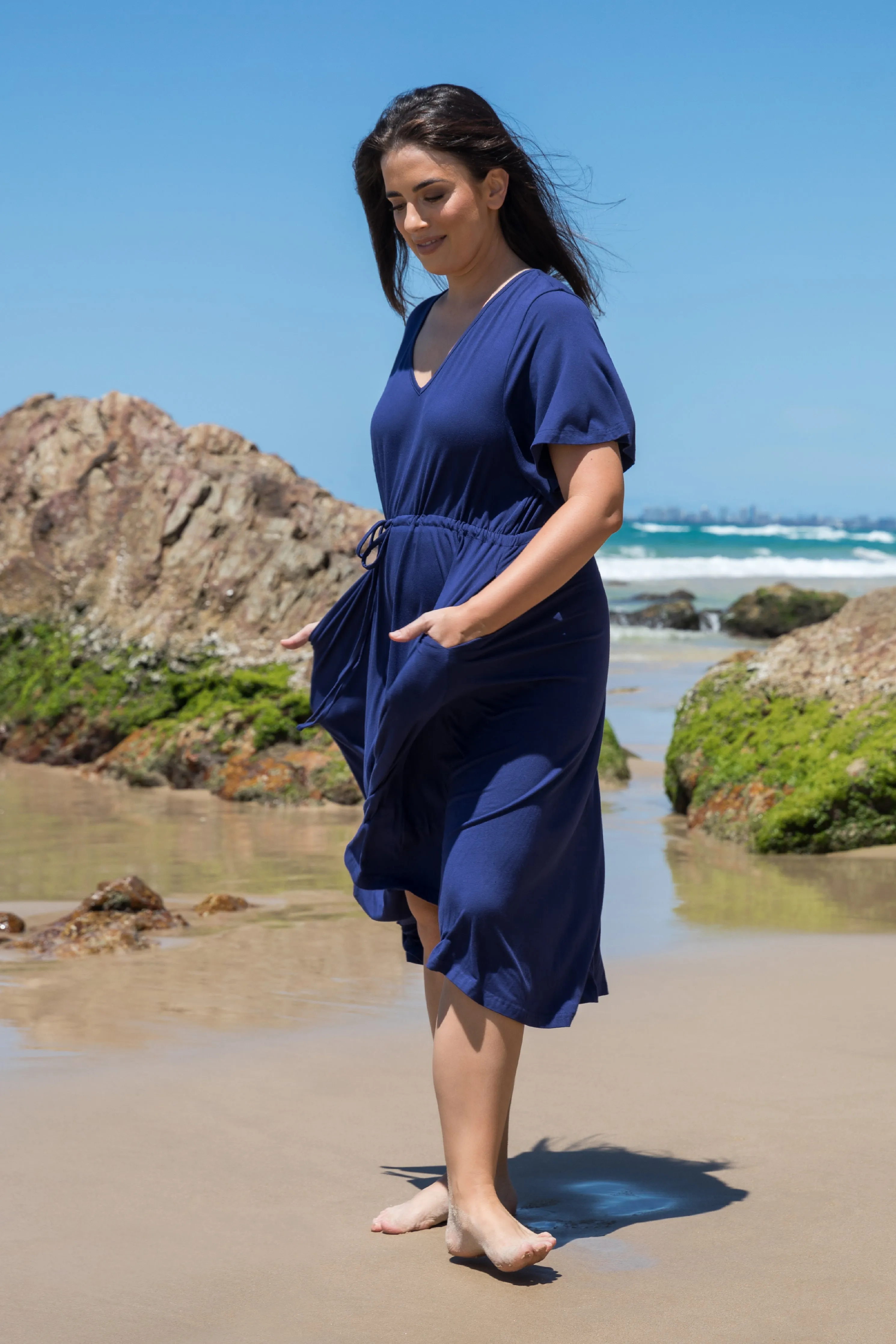 Billine Dress | Navy | FINAL SALE