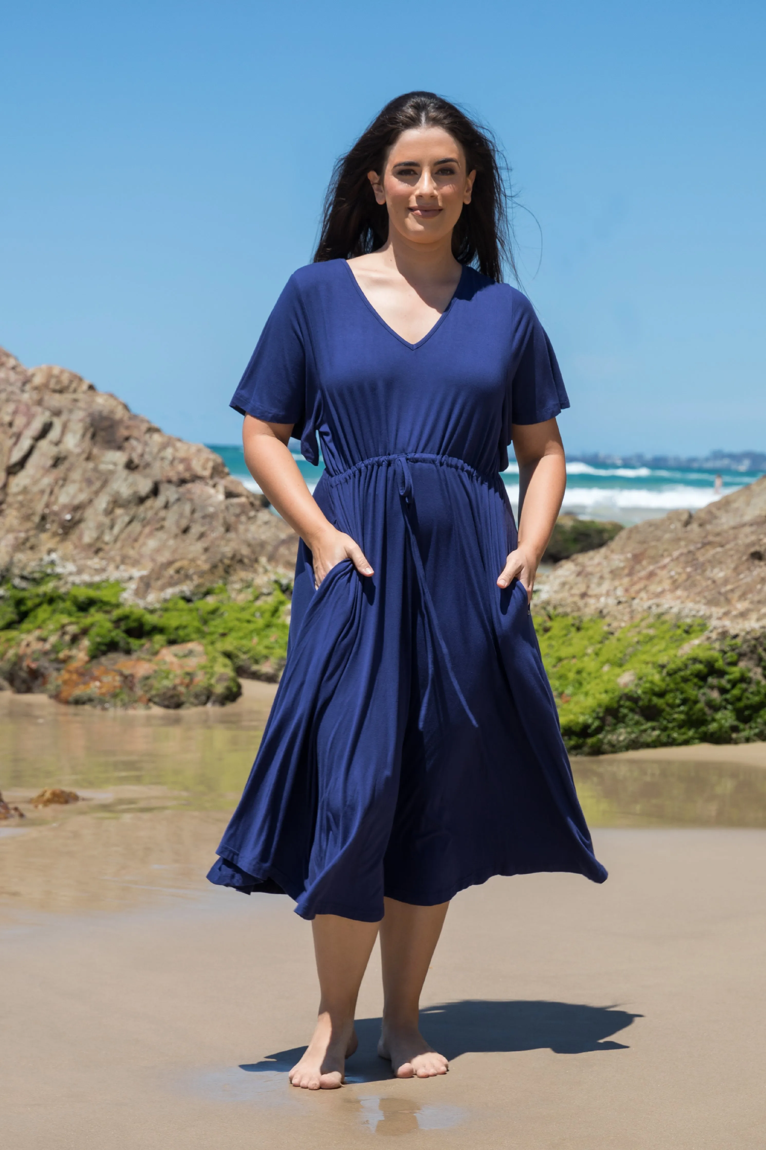 Billine Dress | Navy | FINAL SALE