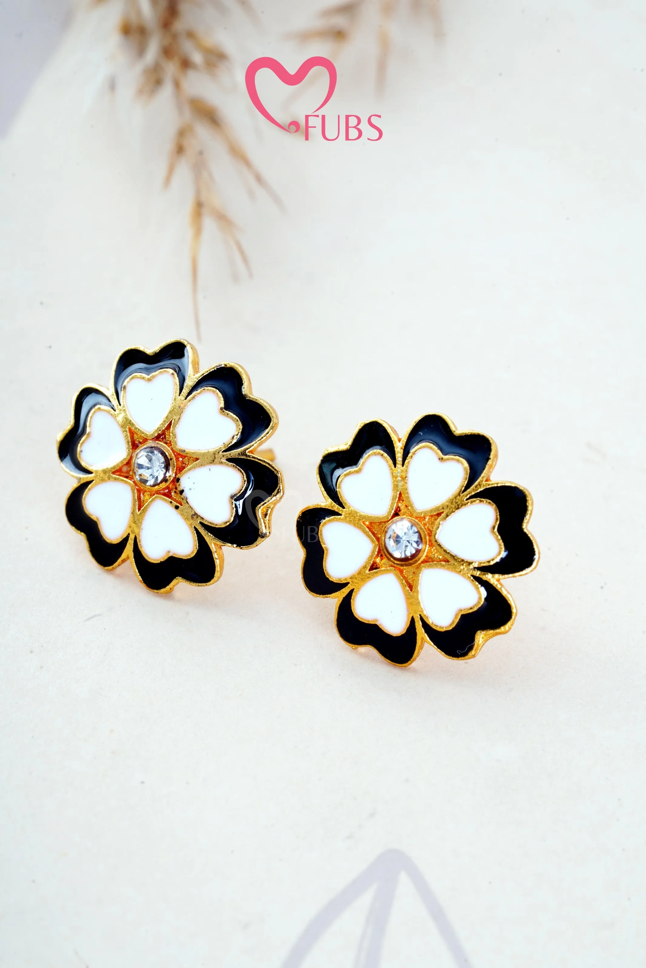 Charming Floral Elegance Studs