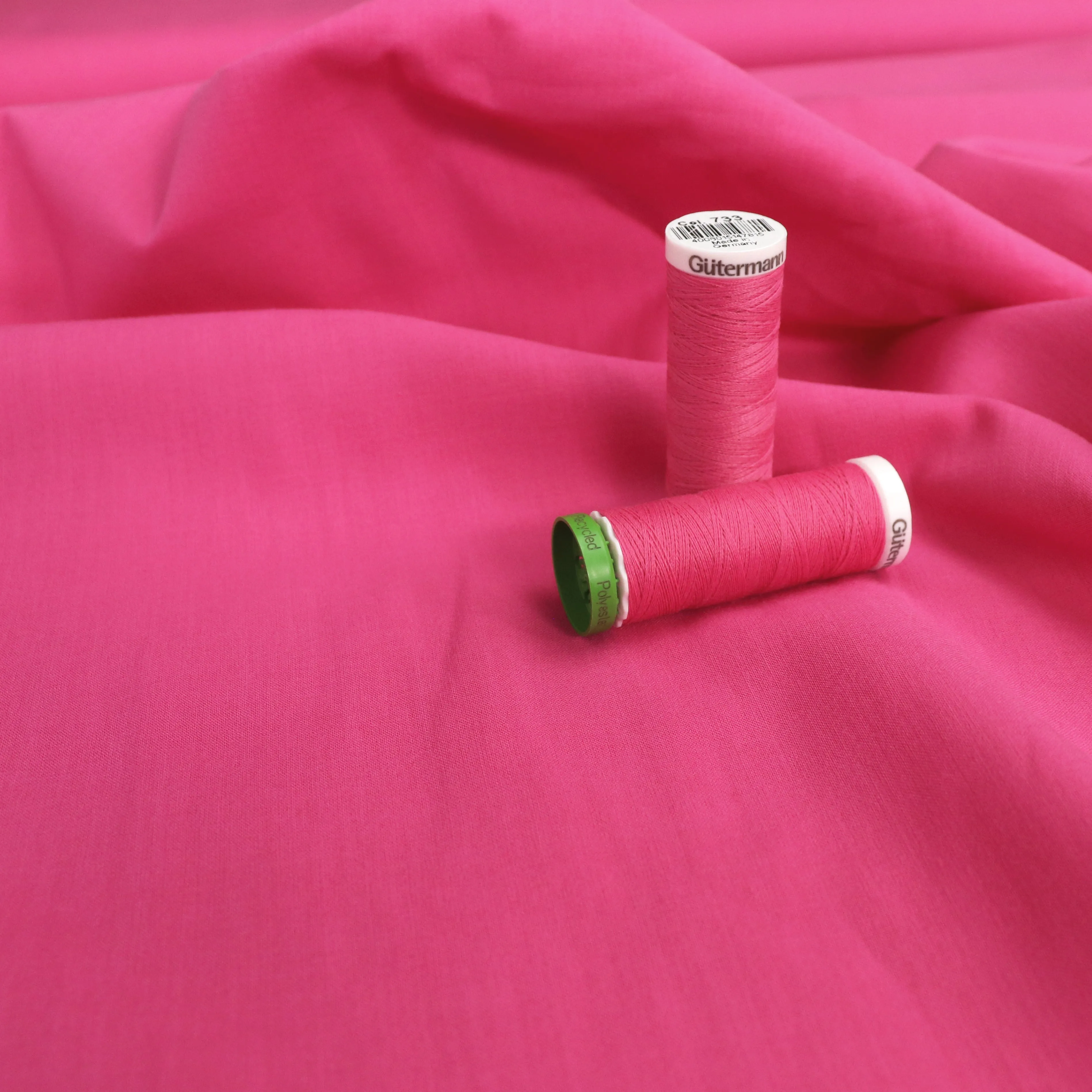 Cotton Voile - Fuchsia Pink