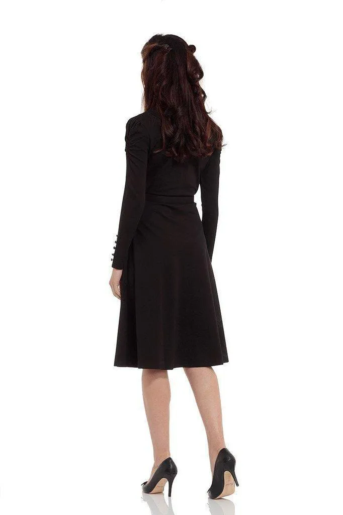 Dita 50s Flared Dress With Cut-Out