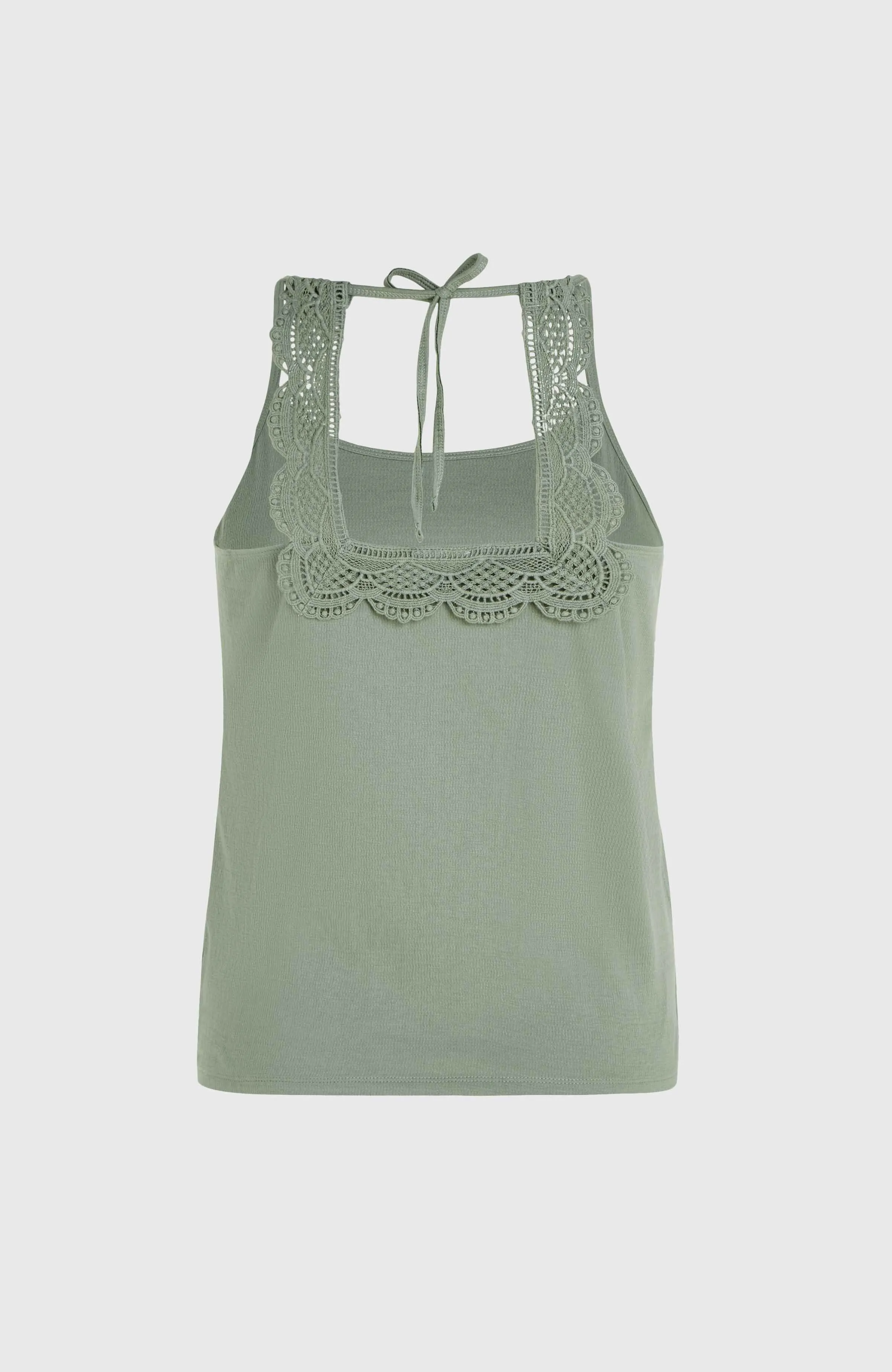 Essentials Ava Lace Tank Top | Lily Pad