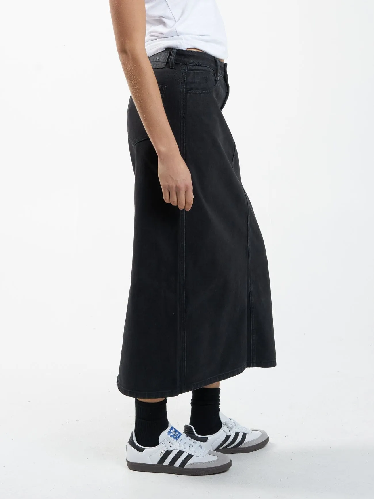 Frankie Skirt - Dusk Black