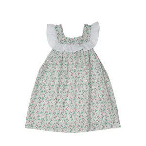 Georgia Green Floral Dress