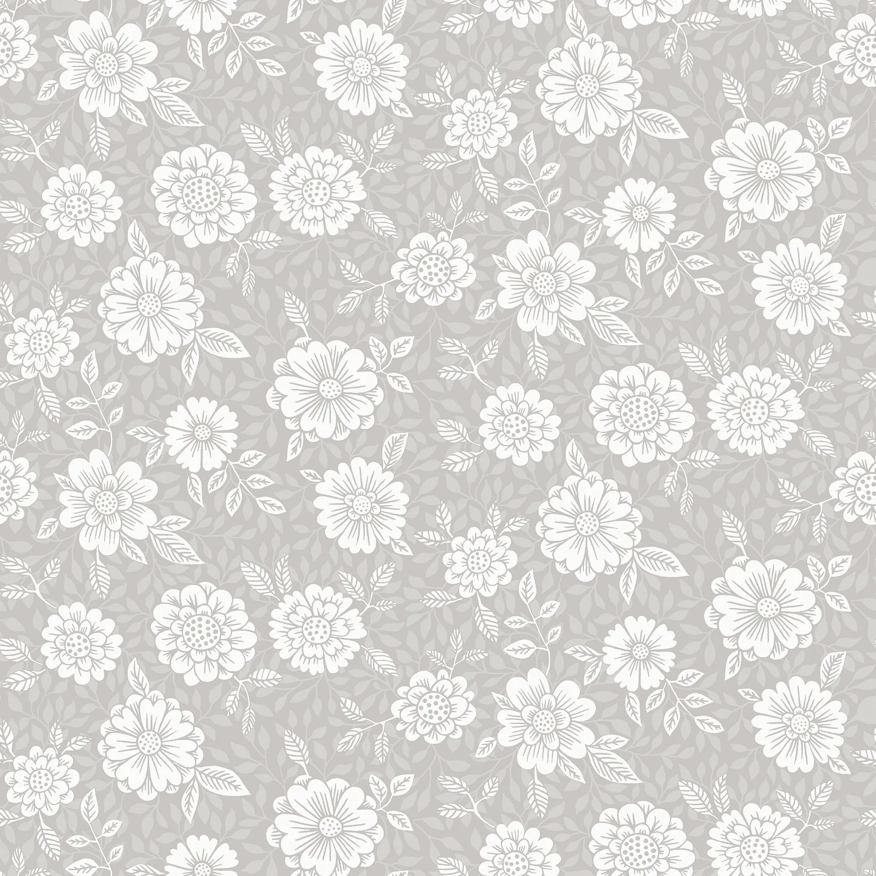 Lizette Charming Floral Wallpaper