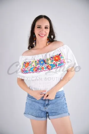 Margarita White/Multicolor Top