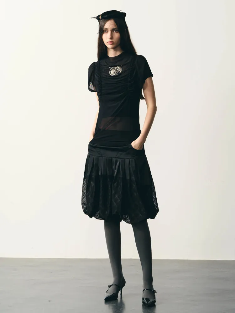 Mesh tutu skirt【s0000007334】