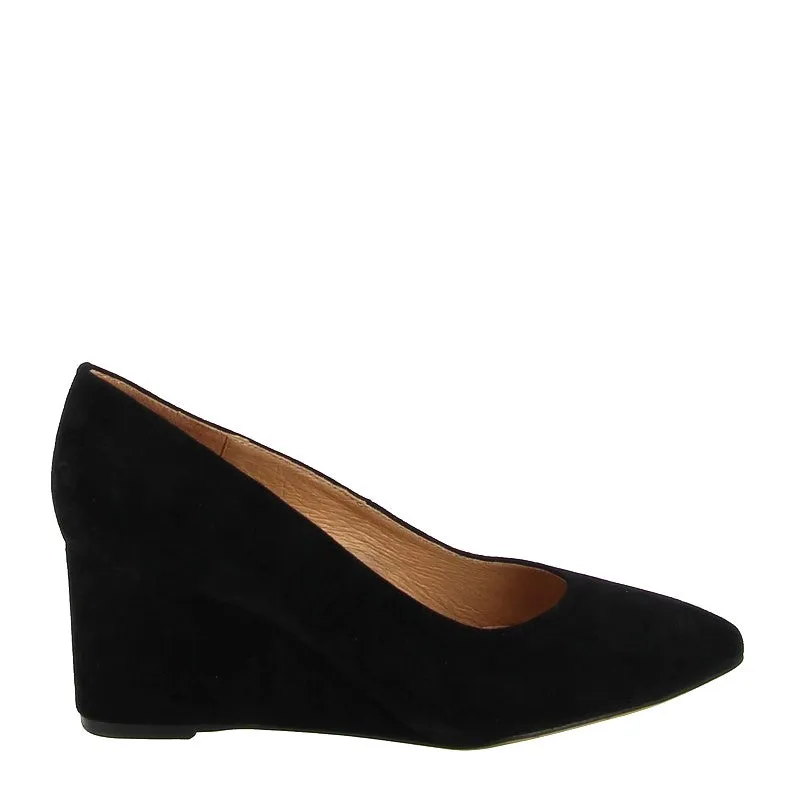 Mollini Meed Black Wedge Pump