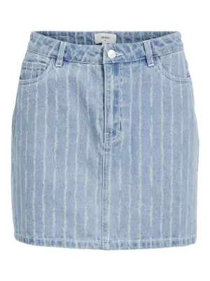 OBJSALI HW DENIM MINI SKIRT | DENIM