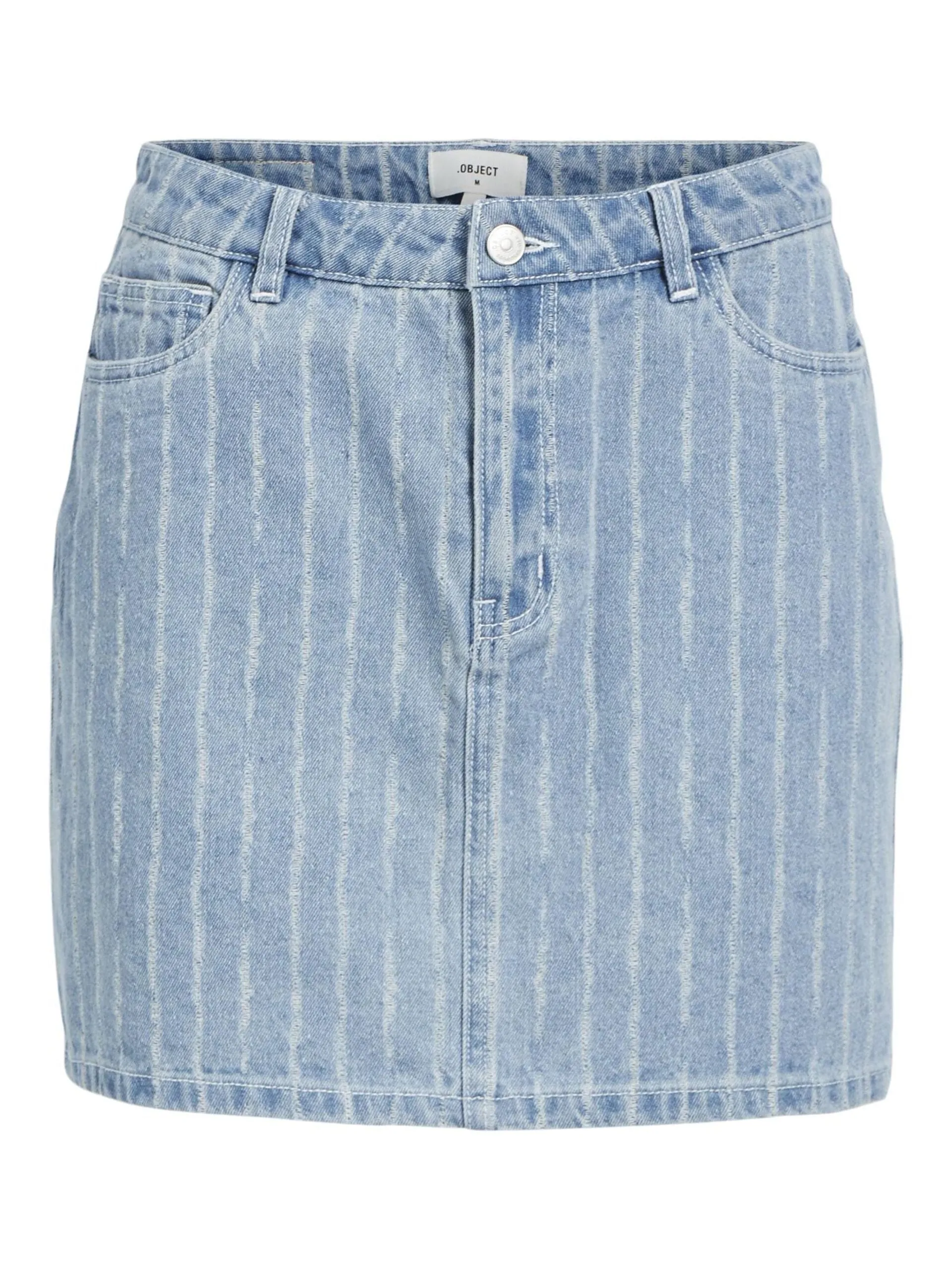 OBJSALI HW DENIM MINI SKIRT | DENIM