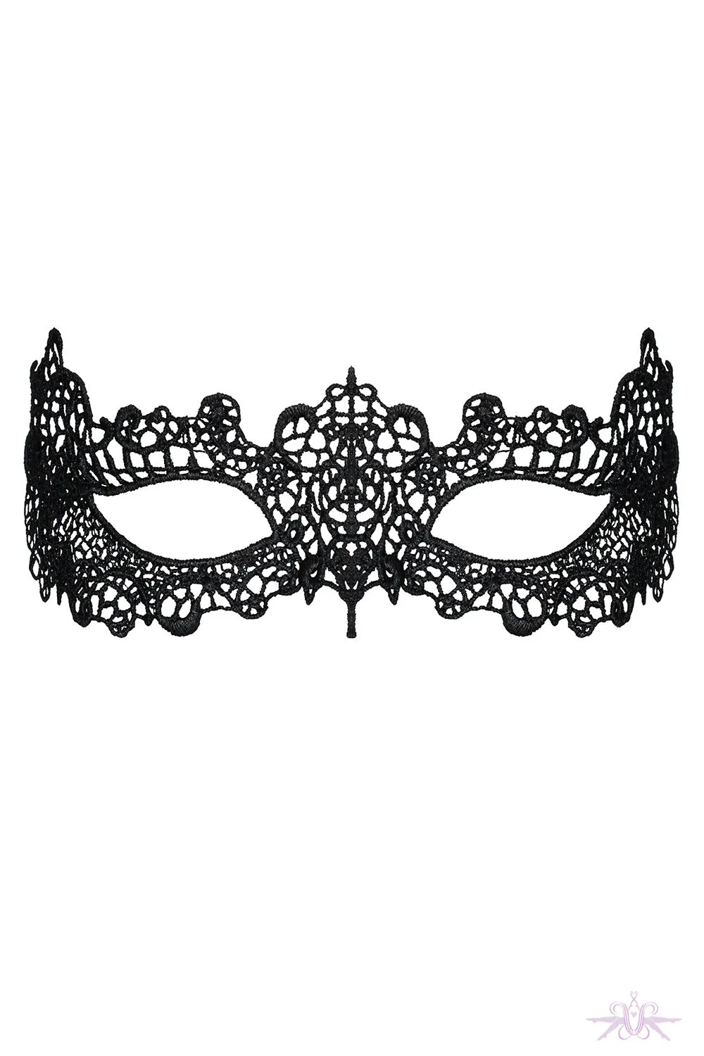 Obsessive Black Lace Mask