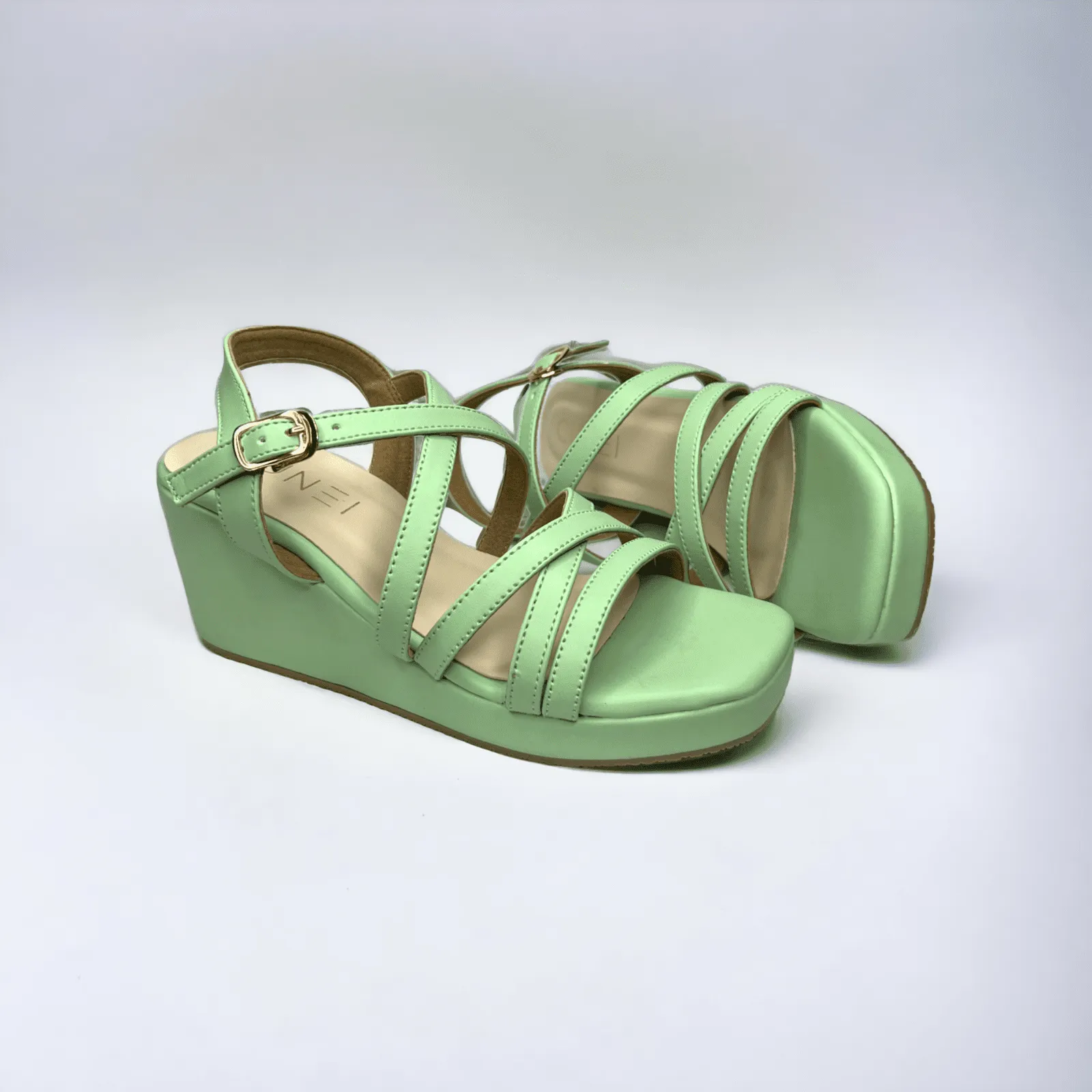 Pure Pastel Green Wedges