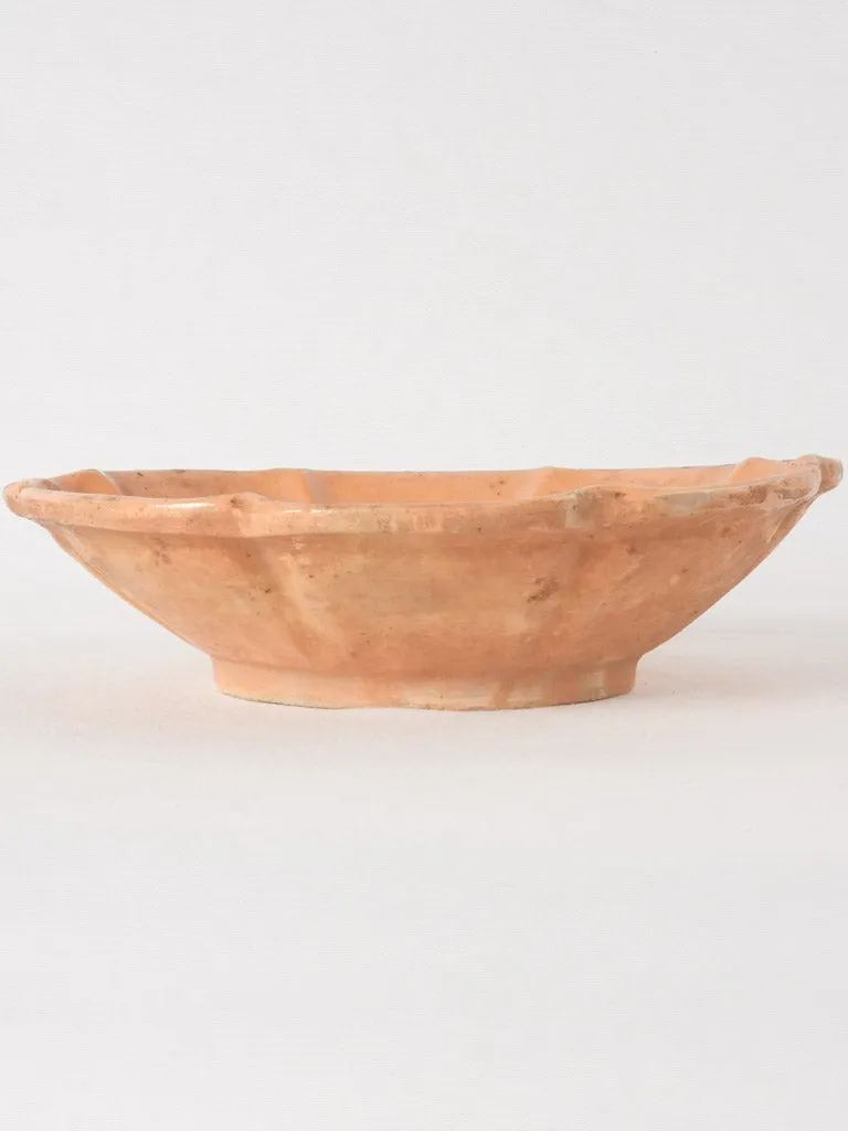 RESERVED CS  Ocher melon dish from Provence