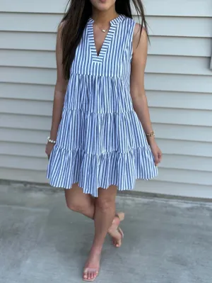 Saltwater Striped Dress