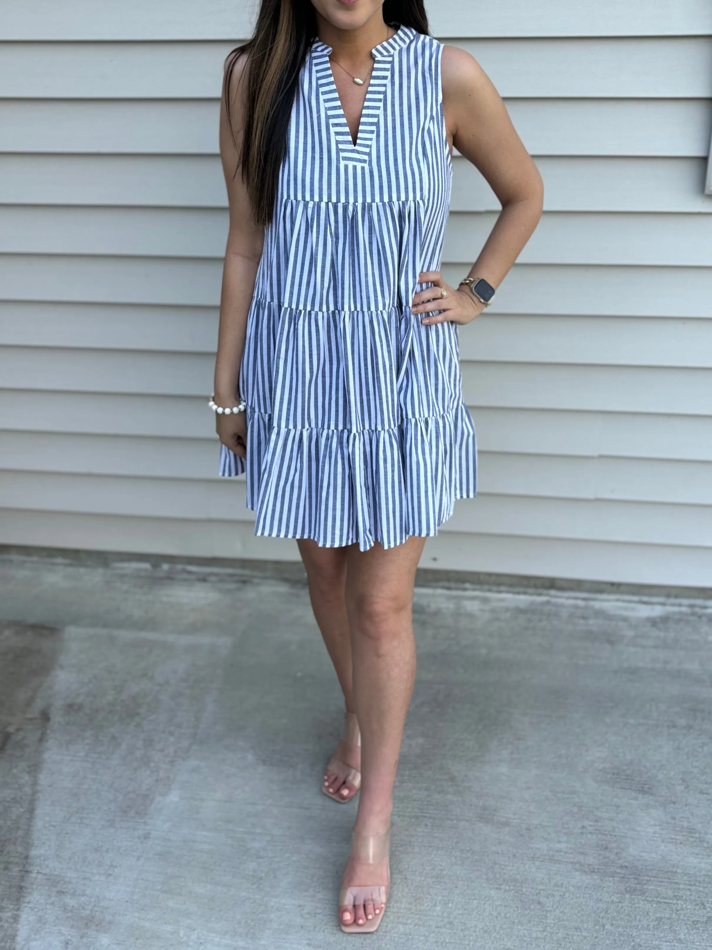 Saltwater Striped Dress