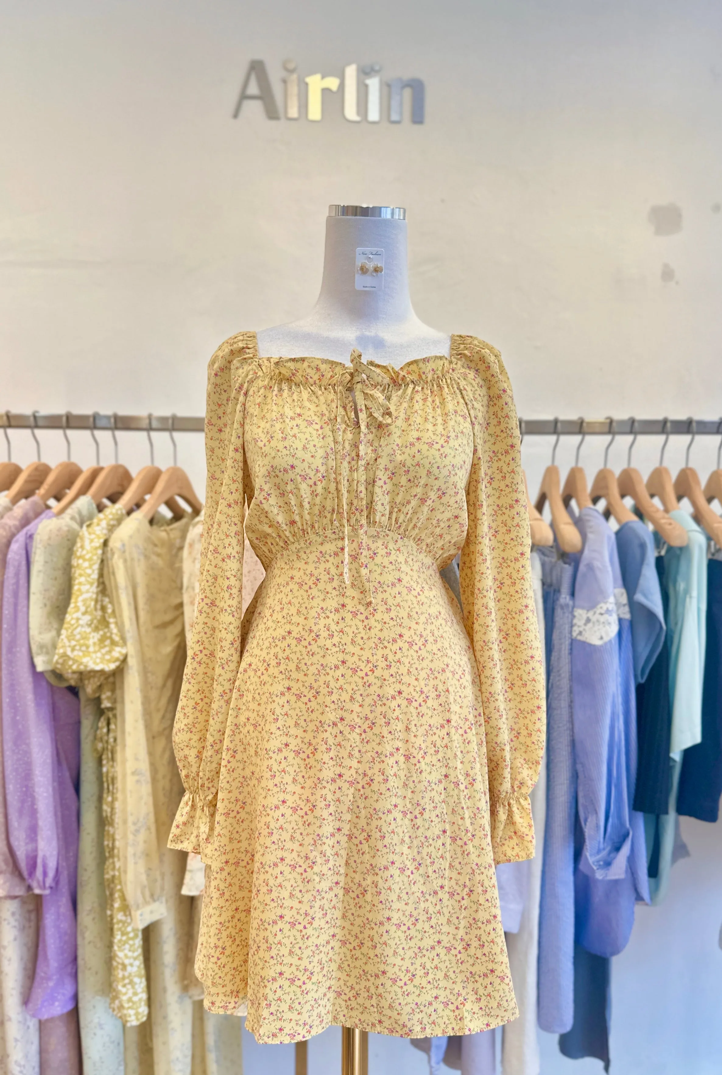 Sunflower Meadow Floral Dress