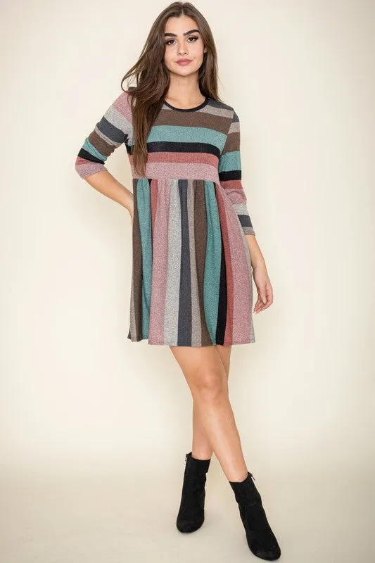 TEEK - Multi Color Mini Dress