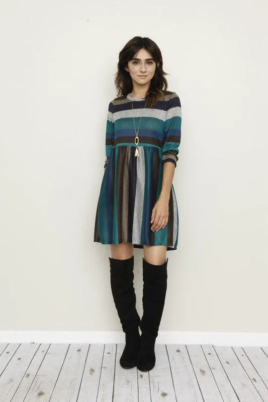 TEEK - Multi Color Mini Dress