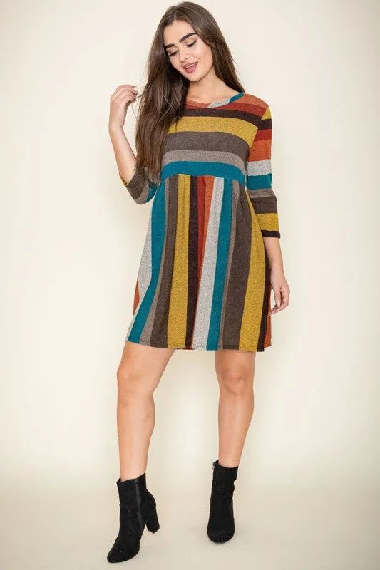 TEEK - Multi Color Mini Dress