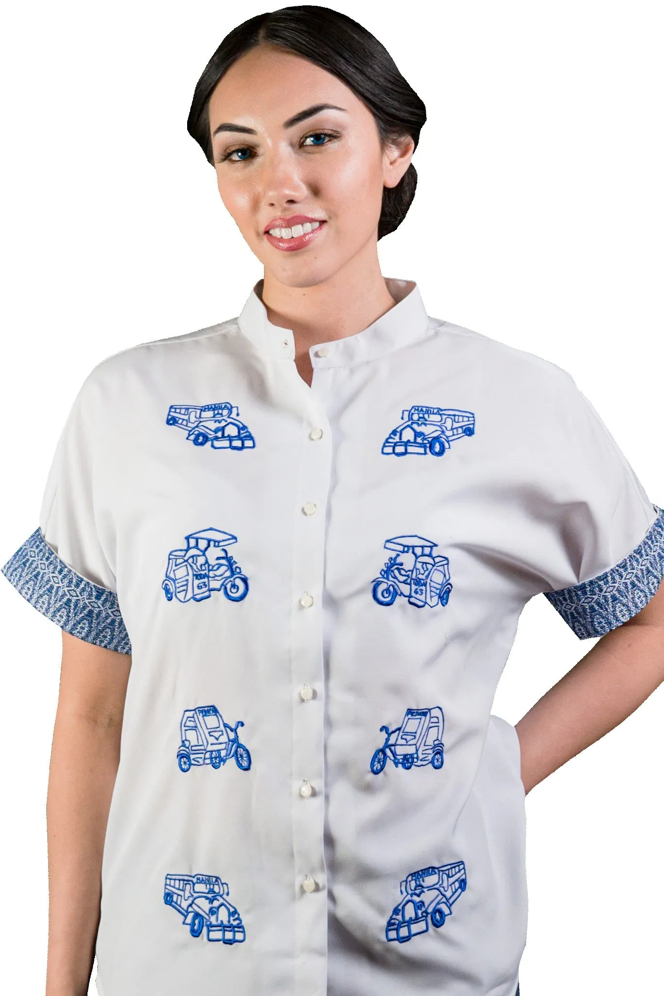 VAT04 - Anthologie - Women's Jeepney & Tricycle Blouse