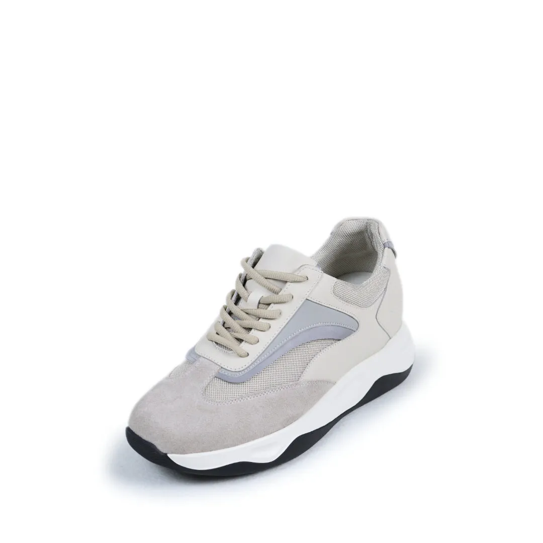 Volo Alte Sir Campania Beige Elevator Sneakers