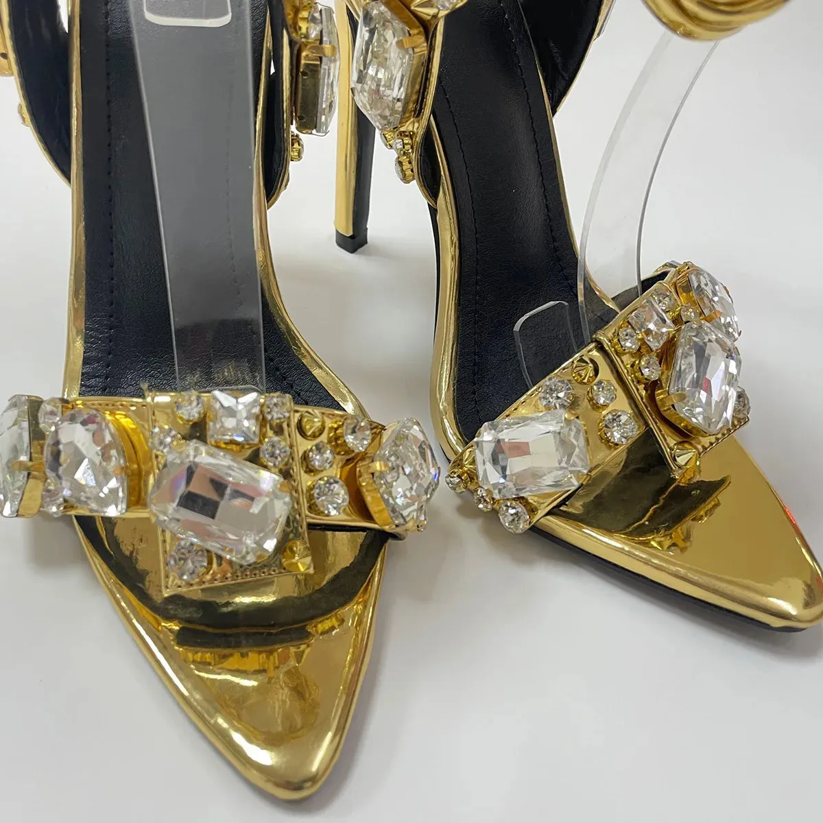 Wedding Crystal Diamond High Heels